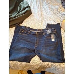 Mens Size 42/30 U.S Polo ASSN Dark Wash Straight Jeans Nwt